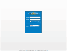 Tablet Screenshot of mail.egyptian.net